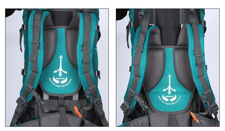 80L Camping Hiking Backpack - GearMeeUp