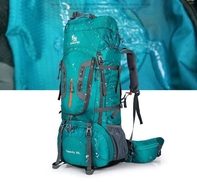 80L Camping Hiking Backpack - GearMeeUp