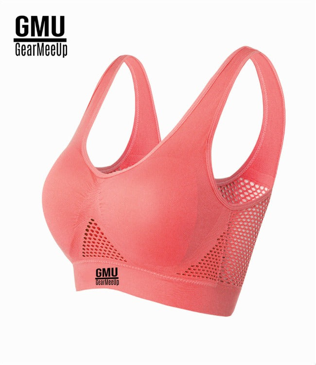 GearMeeUp Vital Breathable Seamless Sports Bra