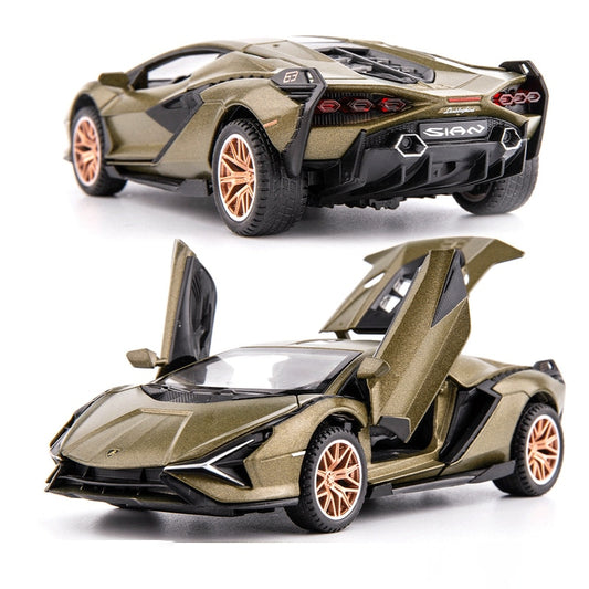 Lamborghini Sian Die cast Car Model - GearMeeUp