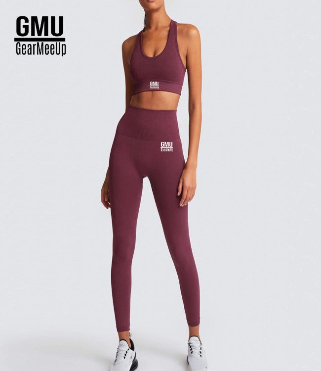 Gearmeeup Tempo Rib Seamless Activewear Set