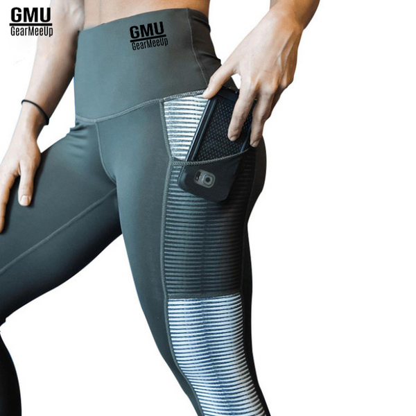 High-Waisted Pocket Fitness Leggings – GearMeeUp