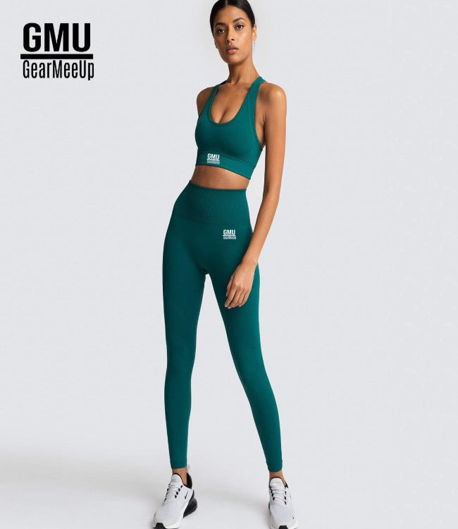 Gearmeeup Tempo Rib Seamless Activewear Set