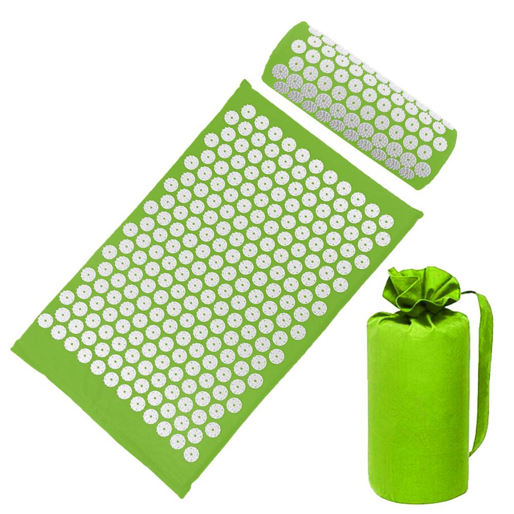 Acupressure Mat Cushion with Pillow - GearMeeUp