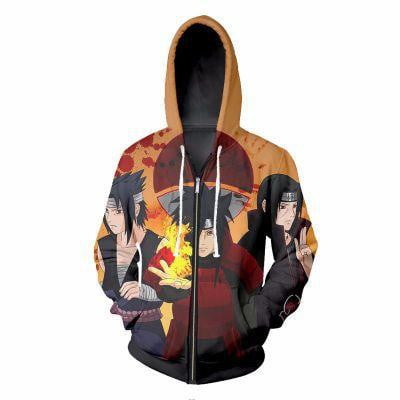 Limited Naruto Anime 3D Printed Sweatshirt Jacket - GearMeeUp
