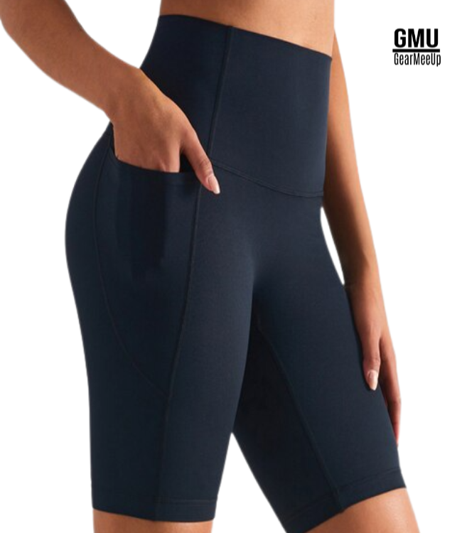 Gearmeeup Reset High Waist Side Pockets Shorts