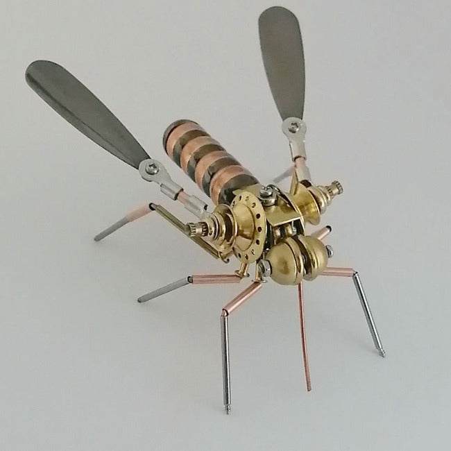 3D Metal Mechanical Insect Decor - GearMeeUp