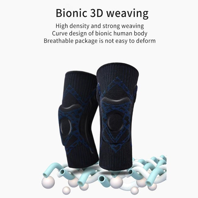 Sports Kneepads Patella Brace Silicone Support - GearMeeUp