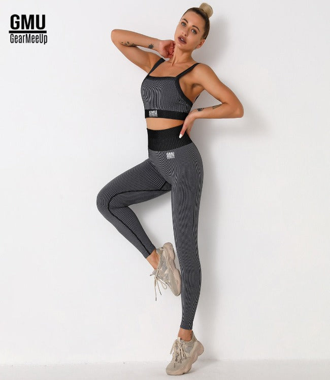 GearMeeUp Rib Vital Seamless Sports Bra