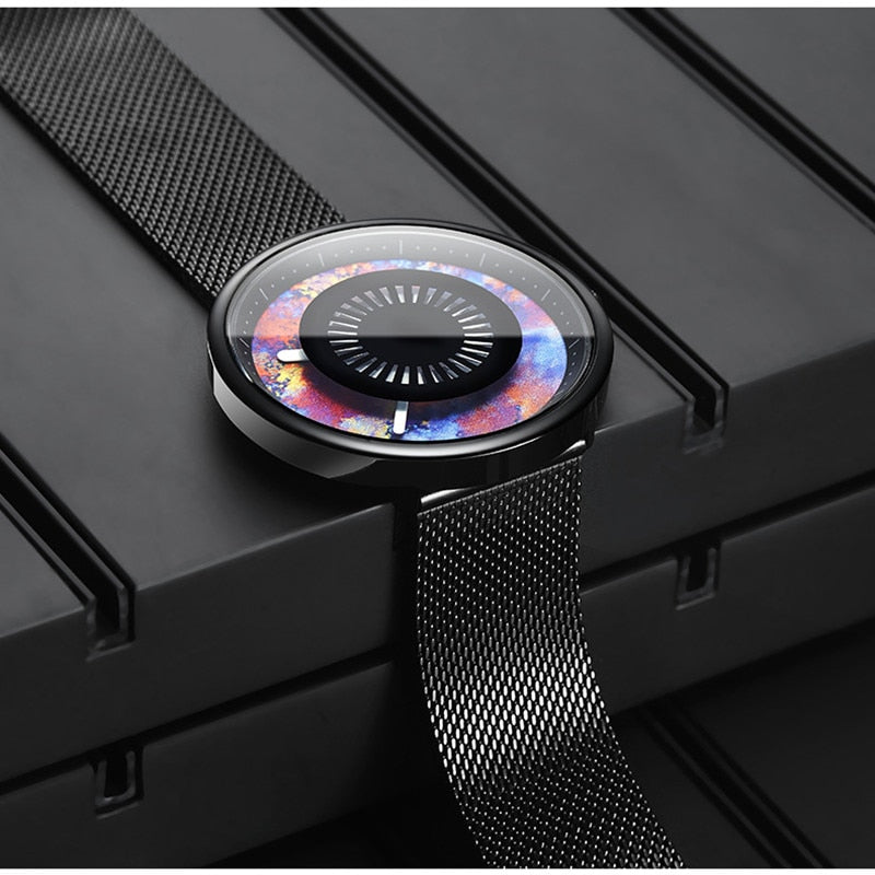Creative Casual 3D Design Wristwatch Mesh - GearMeeUp