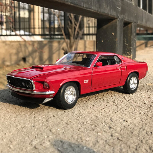 1969 Ford Mustang BOSS 429 Die cast Car Model - GearMeeUp