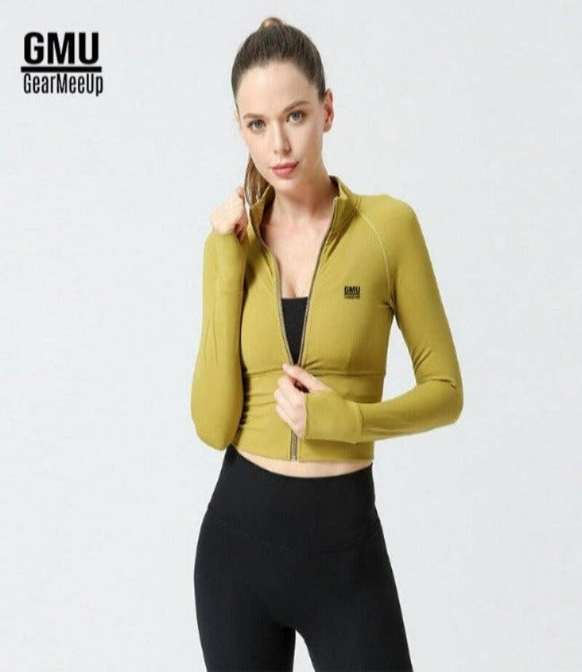 GearMeeUp Seamless Sculpfit Zip Up Jacket