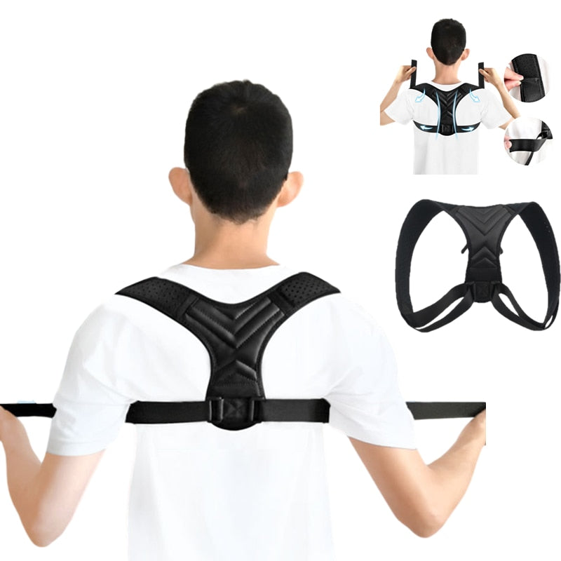 Adjustable Back Shoulder Posture Corrector - GearMeeUp