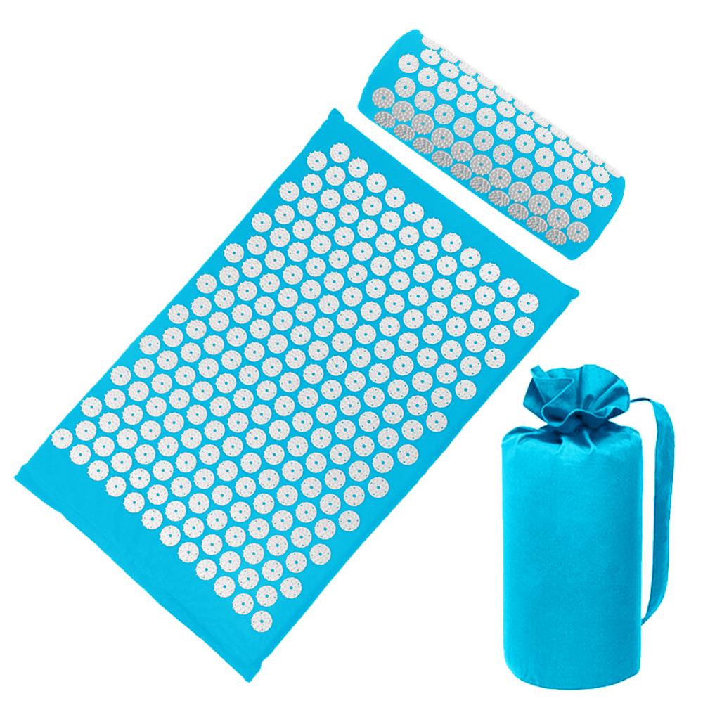 Acupressure Mat Cushion with Pillow - GearMeeUp