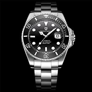 Luxurious Mechanical Automatic Stainless Steel Watch - GearMeeUp