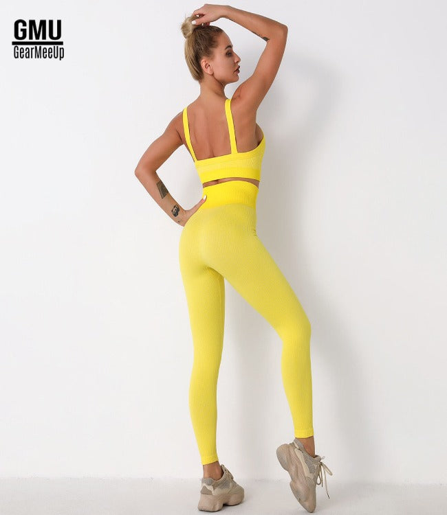 GearMeeUp Rib Vital Seamless Sports Bra