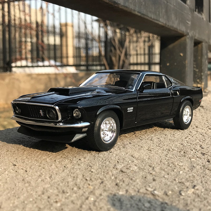 1969 Ford Mustang BOSS 429 Die cast Car Model - GearMeeUp