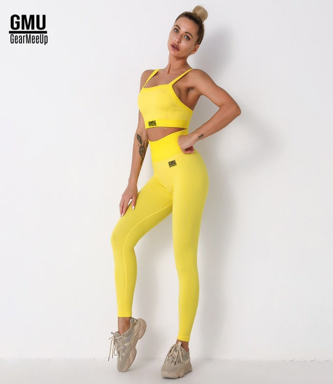 GearMeeUp Rib Vital Seamless Sports Bra