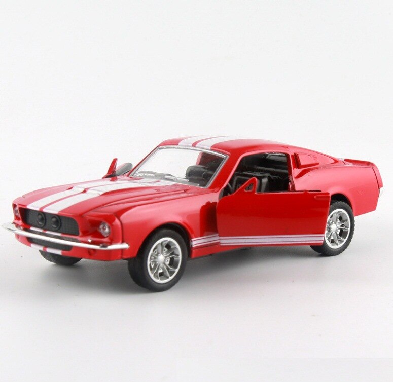 Ford Mustang 1967 GT500 Die cast Car Model - GearMeeUp