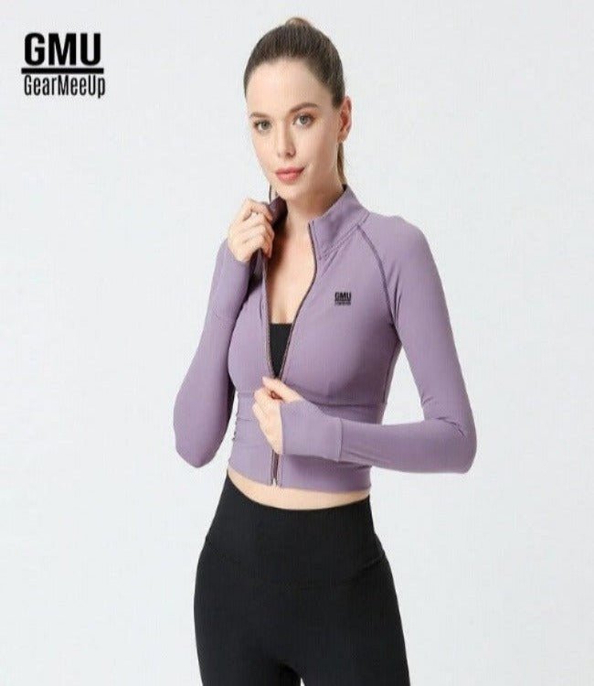 GearMeeUp Seamless Sculpfit Zip Up Jacket