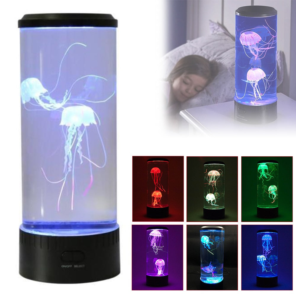 Colour Changing Jellyfish Lamp - GearMeeUp