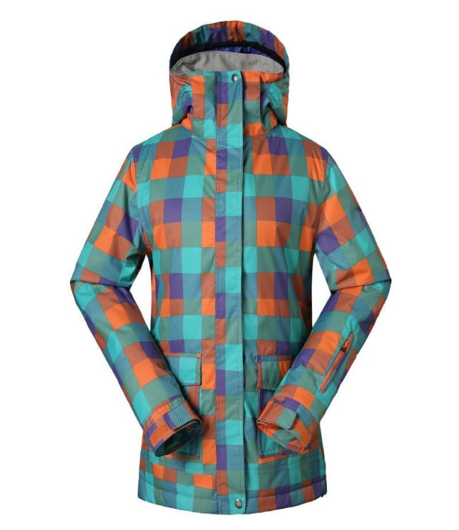 GearMeeUp | Multi-Colour Women Rider Ski Jacket
