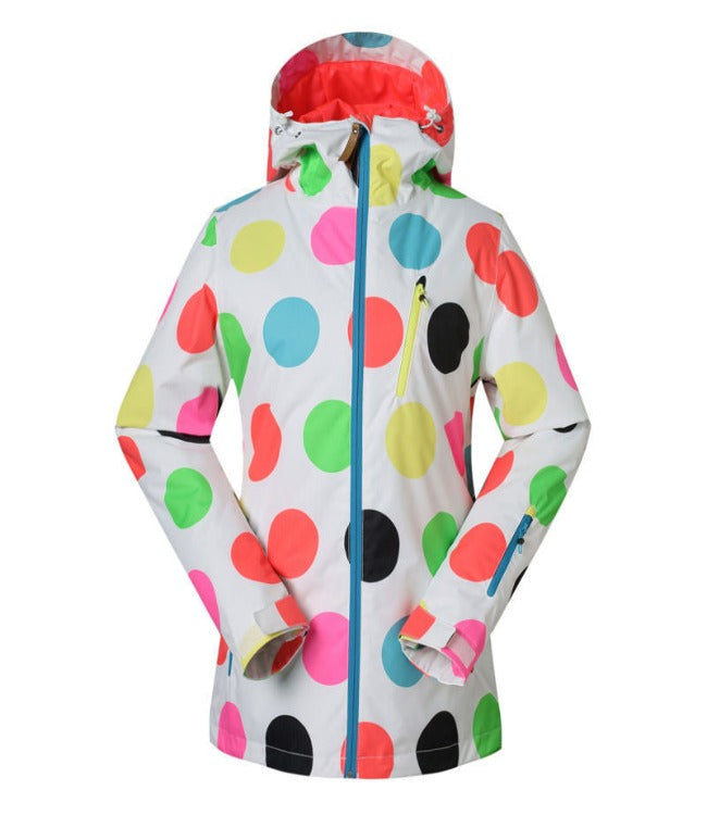 GearMeeUp | Multi-Colour Women Rider Ski Jacket