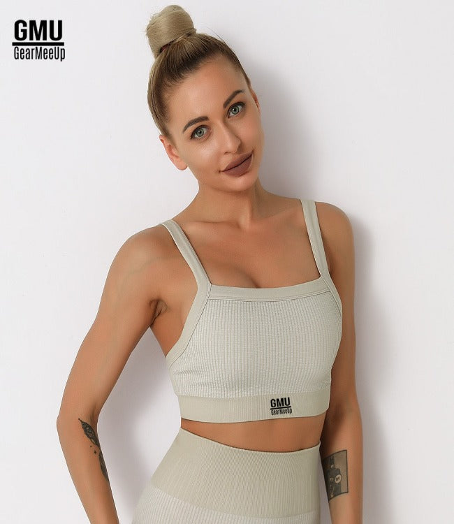 GearMeeUp Rib Vital Seamless Sports Bra
