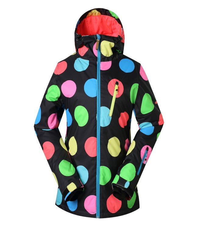 GearMeeUp | Multi-Colour Women Rider Ski Jacket