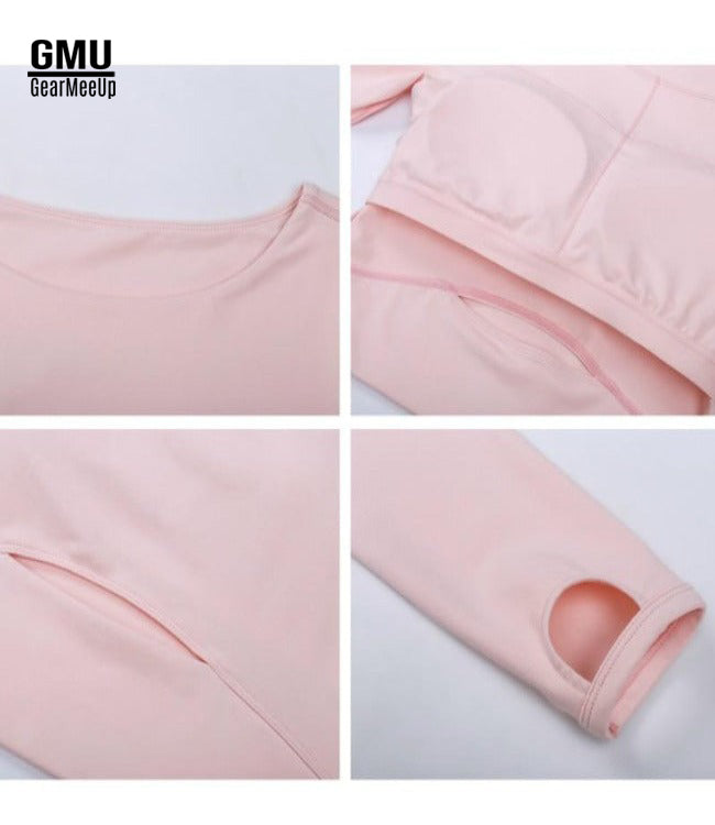 Flex Athletic Long Sleeve Crop top