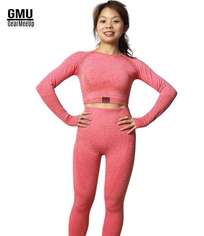Vital Seamless Leggings & Crop Top Long Sleeve