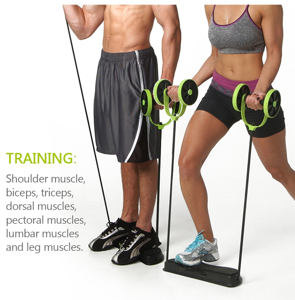 Abdominal Roller Resistance Bands - GearMeeUp