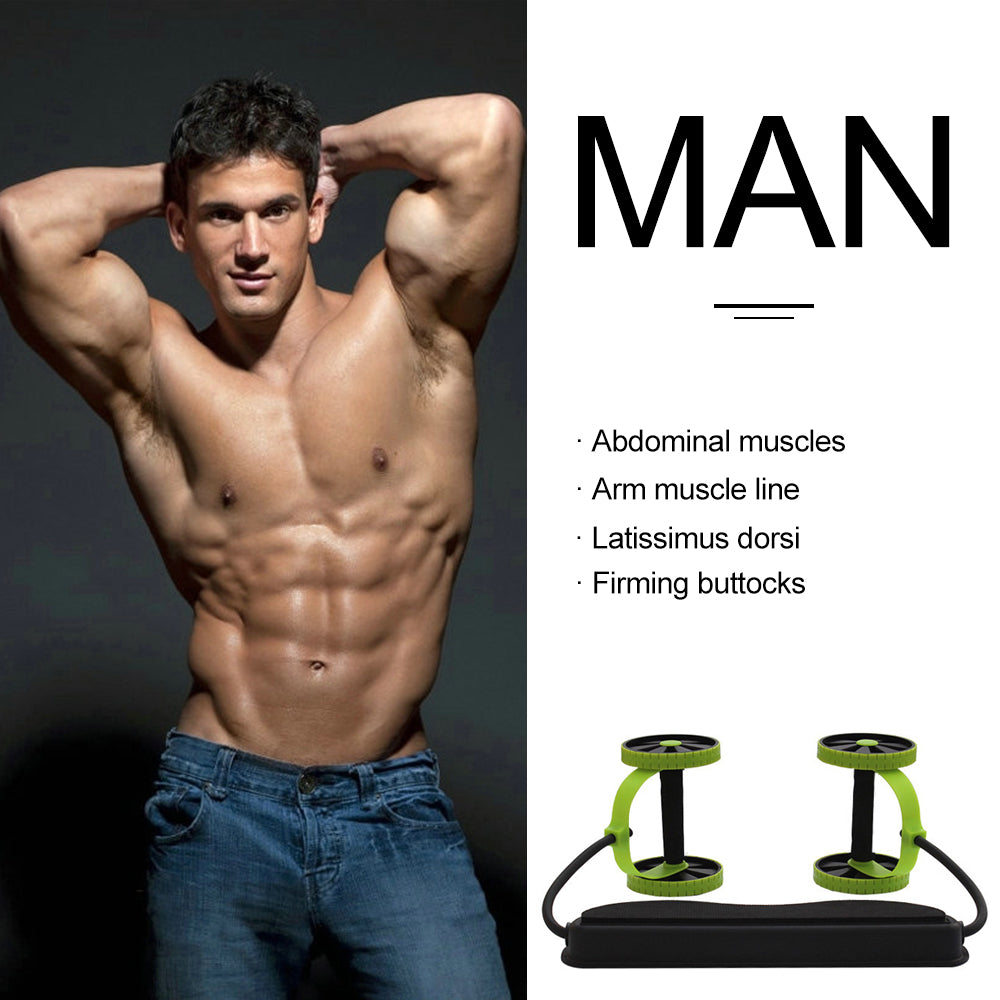 Abdominal Roller Resistance Bands - GearMeeUp