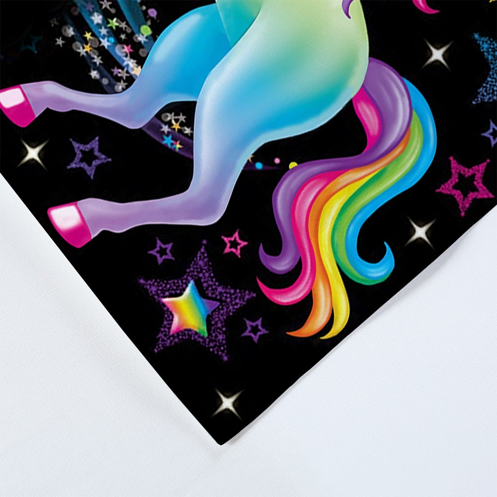 Lovely Rainbow Unicorn Pattern Bedding Set - GearMeeUp