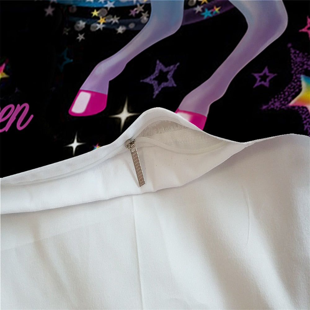 Lovely Rainbow Unicorn Pattern Bedding Set - GearMeeUp