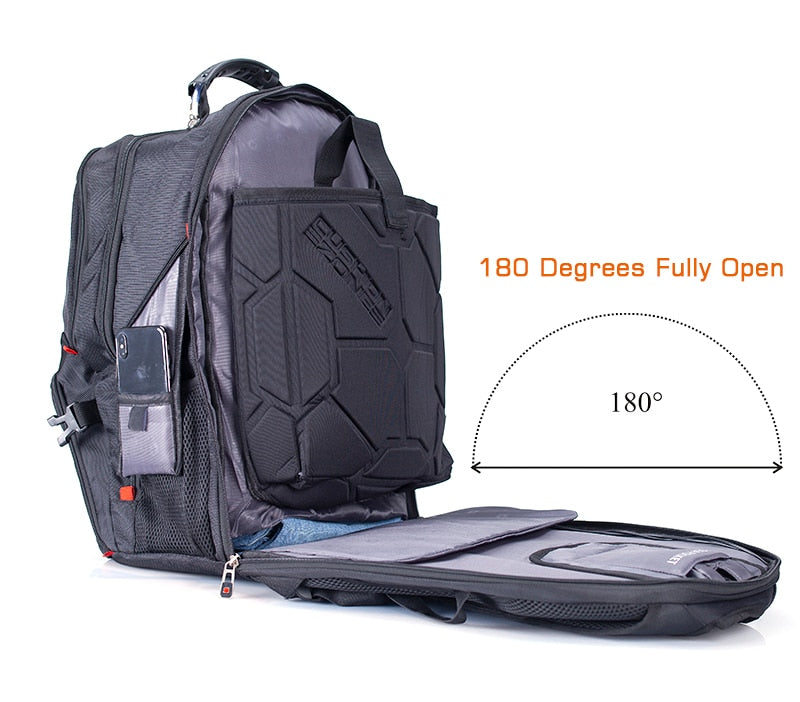 Swiss Multifunctional Waterproof Laptop Backpack - GearMeeUp