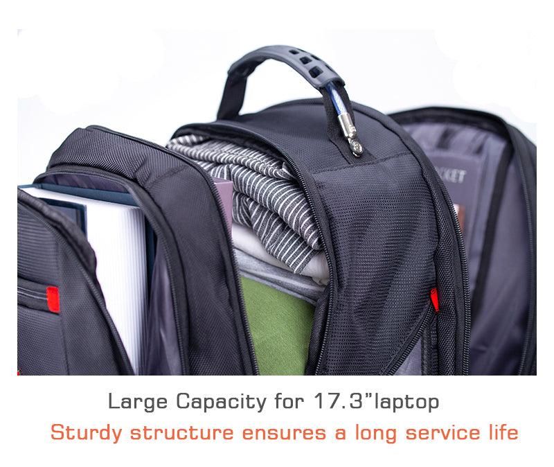 Swiss Multifunctional Waterproof Laptop Backpack - GearMeeUp