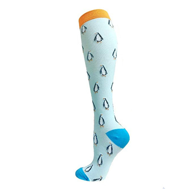 Funny Pattern Compression Socks - GearMeeUp