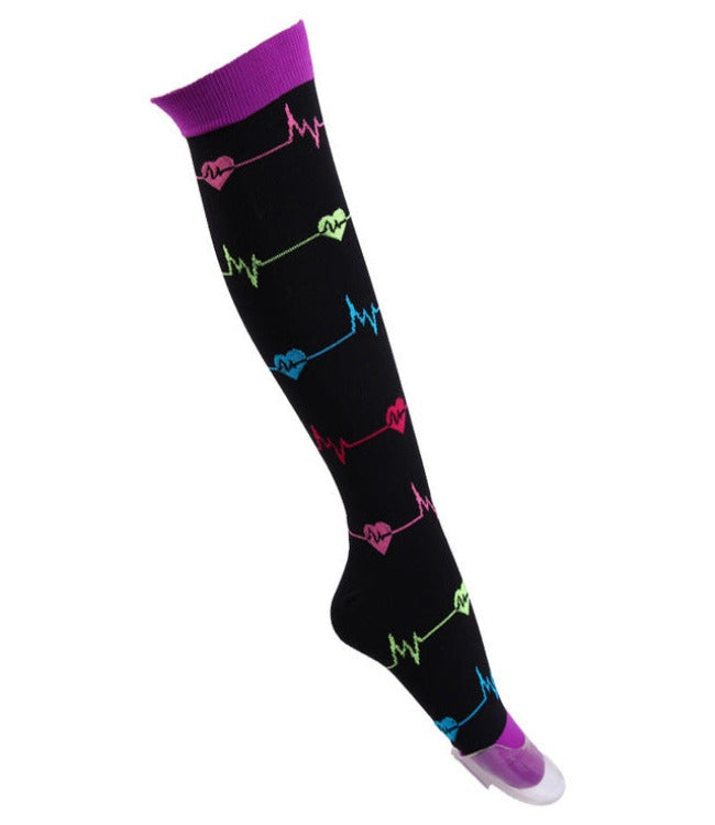 GearMeeUp | Elastic Multi-Colour Compression Socks