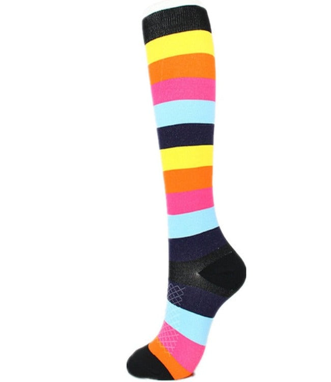 GearMeeUp | Elastic Multi-Colour Compression Socks