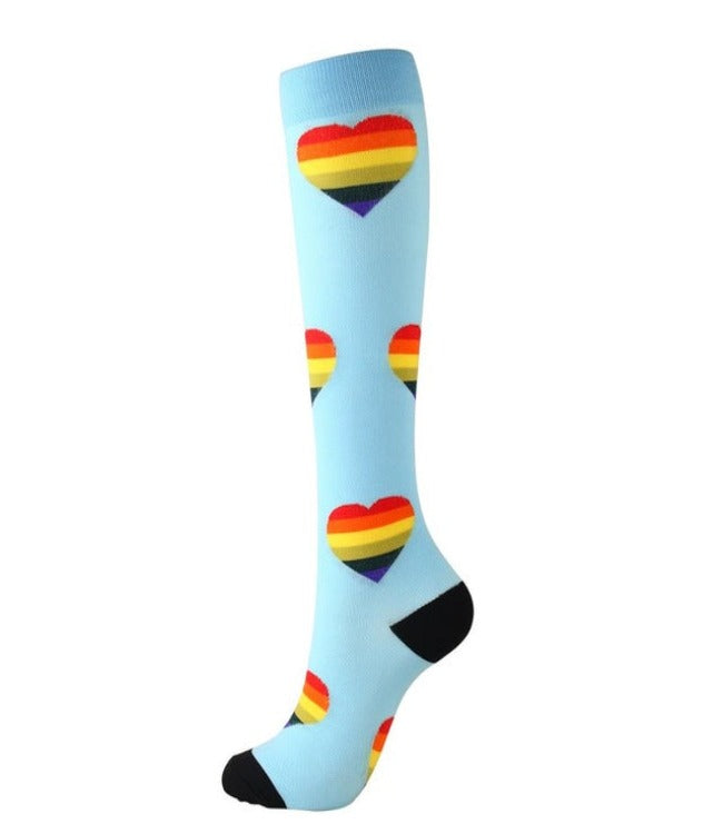 GearMeeUp | Elastic Multi-Colour Compression Socks