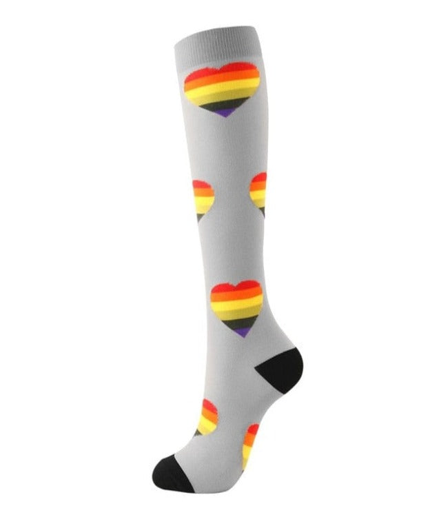 GearMeeUp | Elastic Multi-Colour Compression Socks