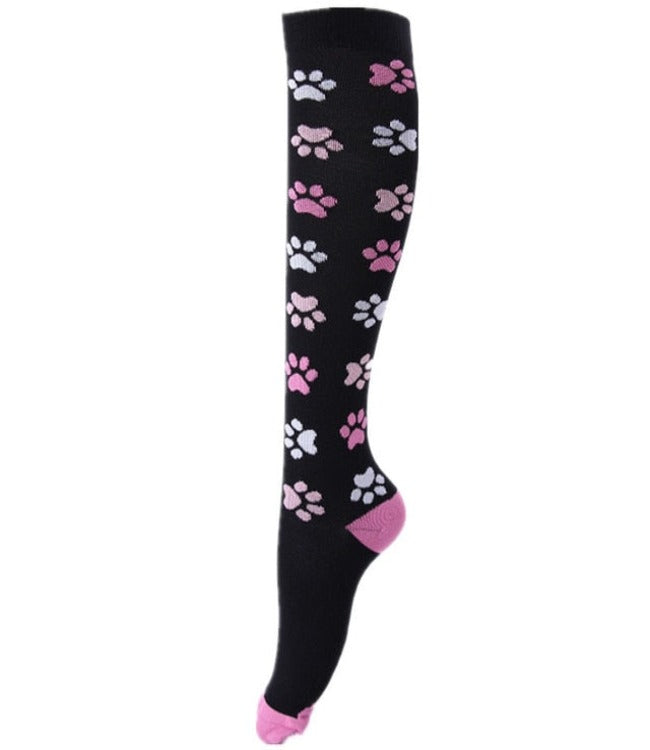 GearMeeUp | Elastic Multi-Colour Compression Socks