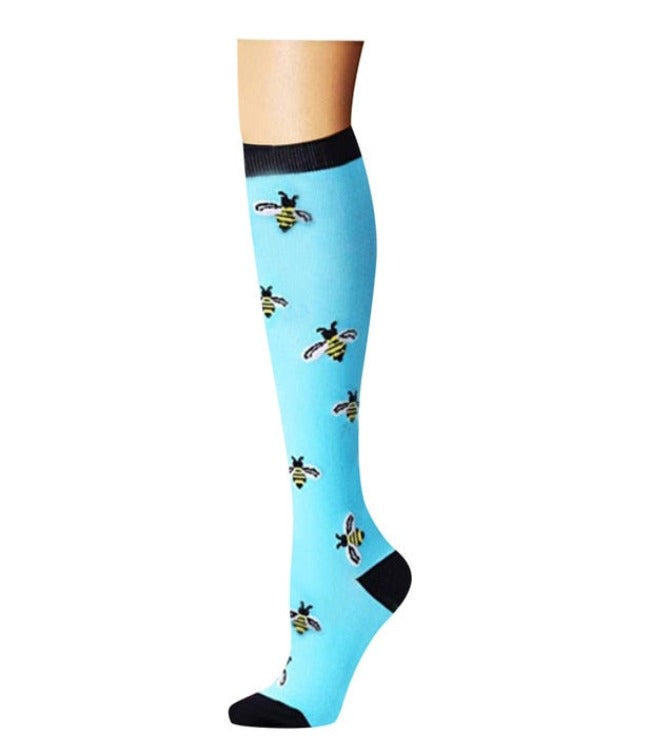GearMeeUp | Elastic Multi-Colour Compression Socks
