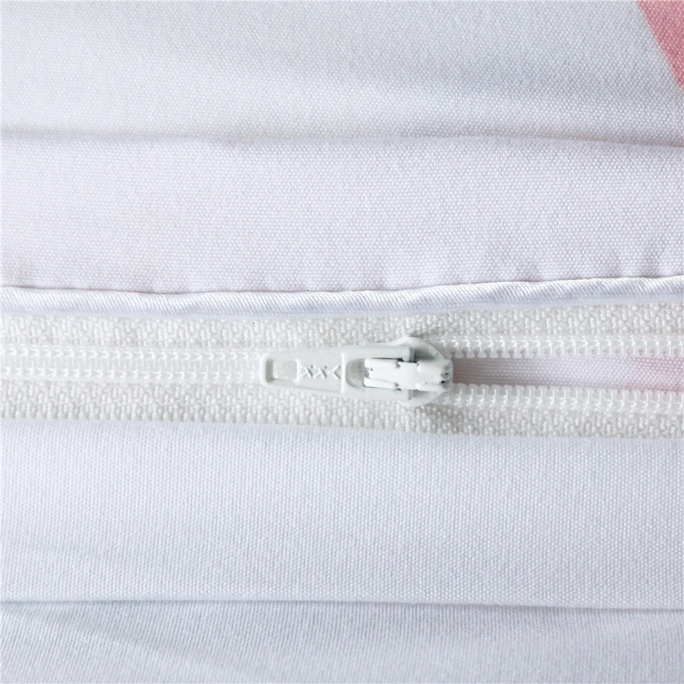 Cute Unicorn Rainbow Hair Duvet Cover Set - GearMeeUp