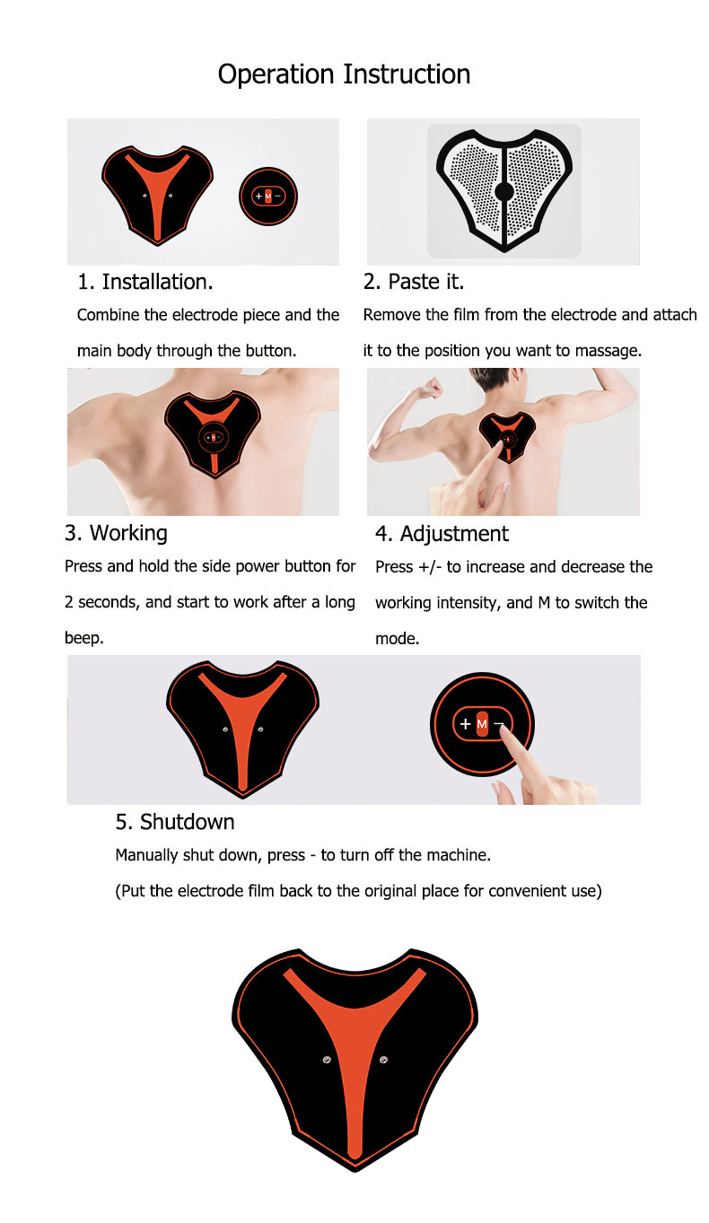 Mini Back And Neck Tens Machine - GearMeeUp
