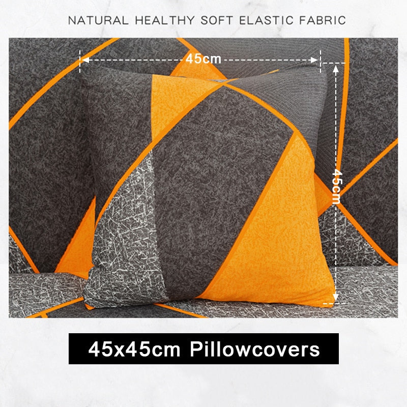 Unique Geometric Pattern Sectional Couch Cover - GearMeeUp