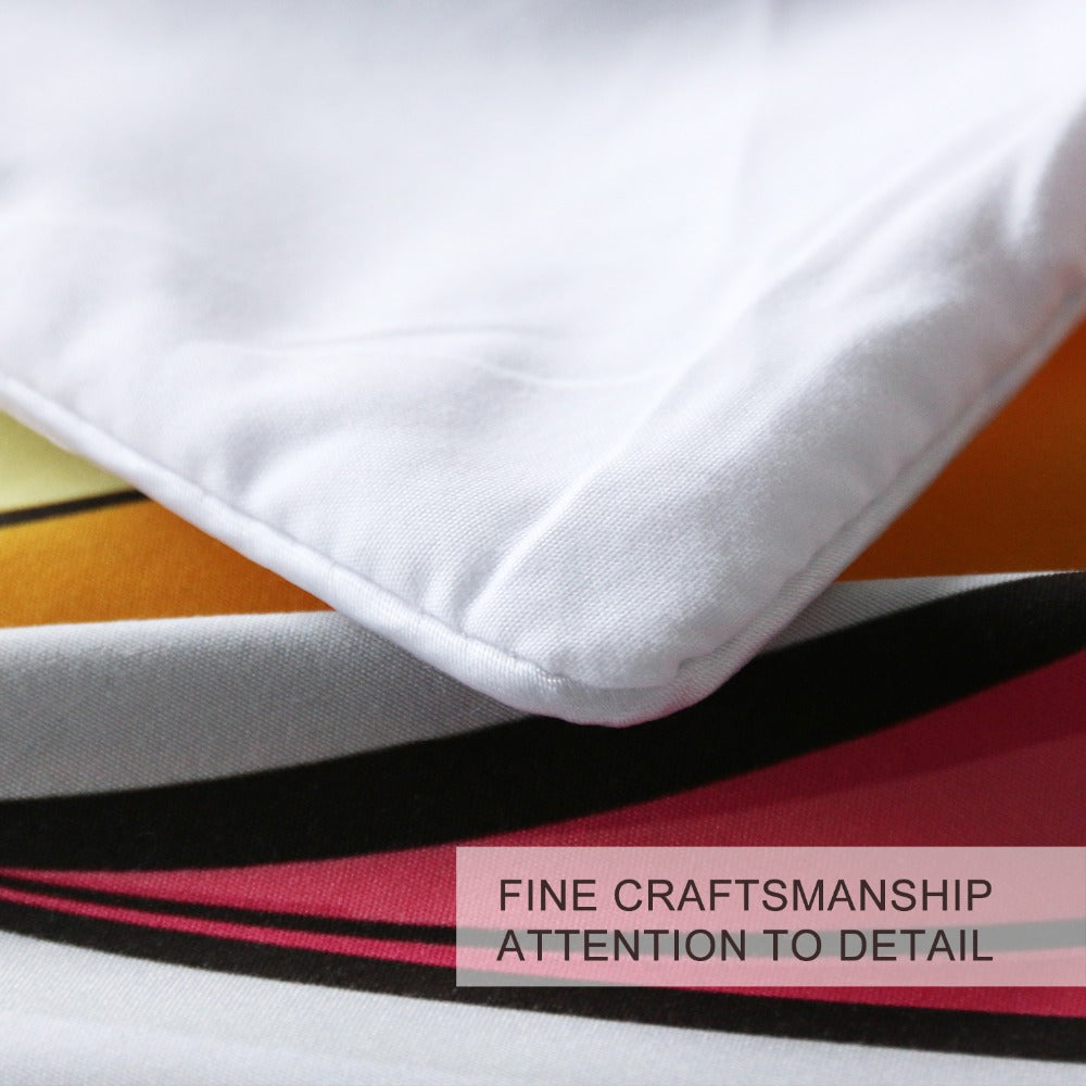 Cute Unicorn Rainbow Hair Duvet Cover Set - GearMeeUp