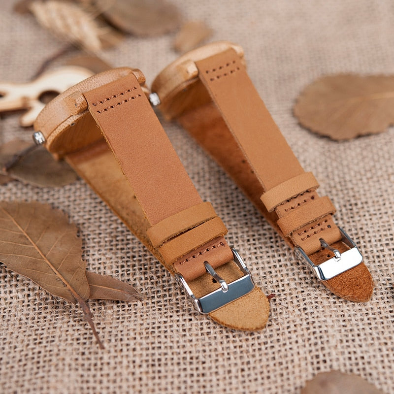 Classic Natural Bamboo Watch - GearMeeUp