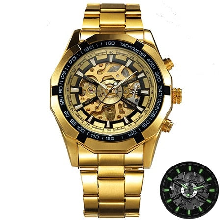 Limited Automatic Skeleton Vintage Mens Watch - GearMeeUp